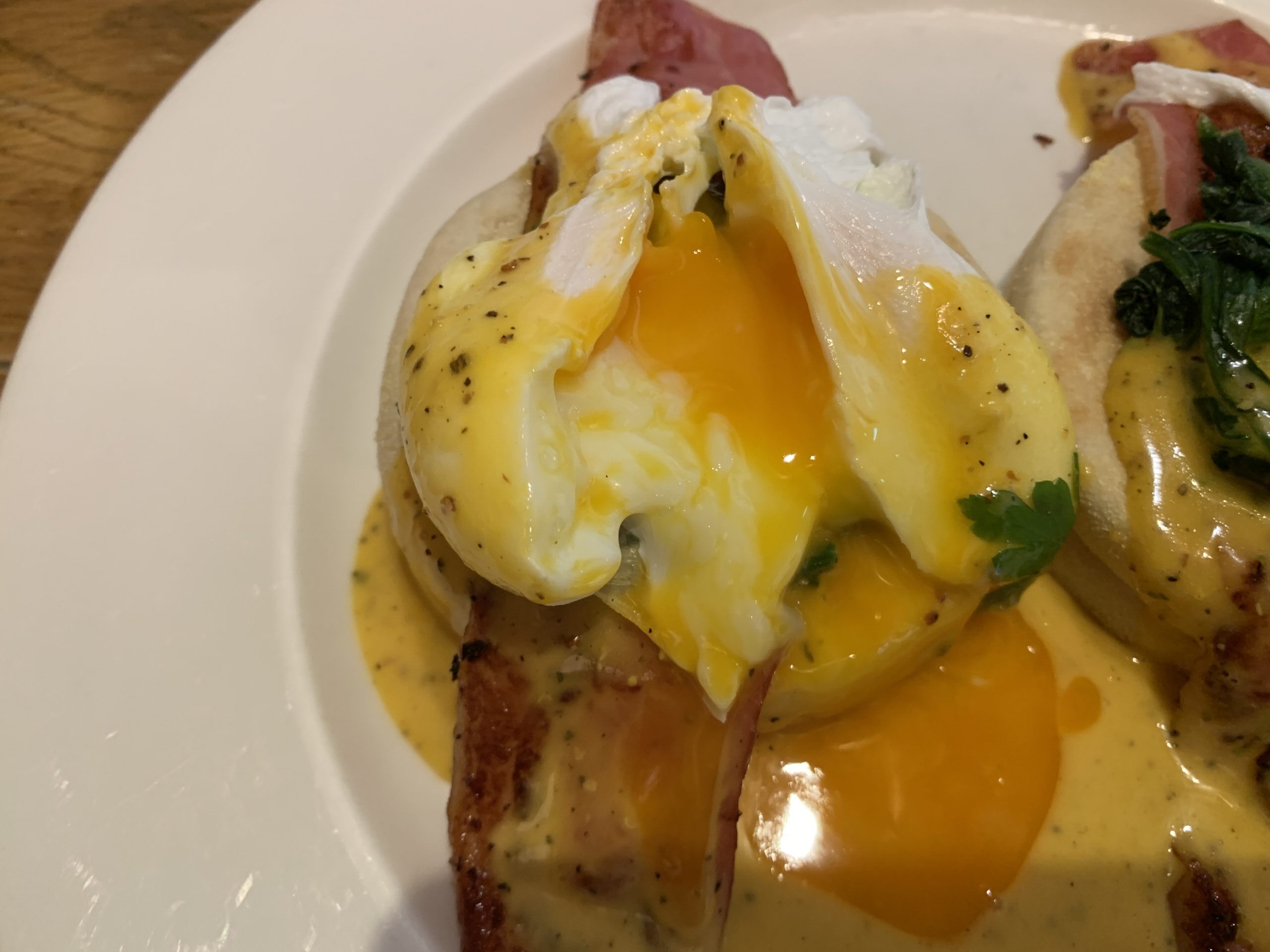 FLATWHITE COFFEE FACTORY泉店 ベーコンエッグベネディクト