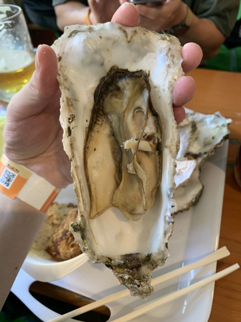 仙台オクトーバーフェスト2025 かきや no kakiya　蒸し牡蠣