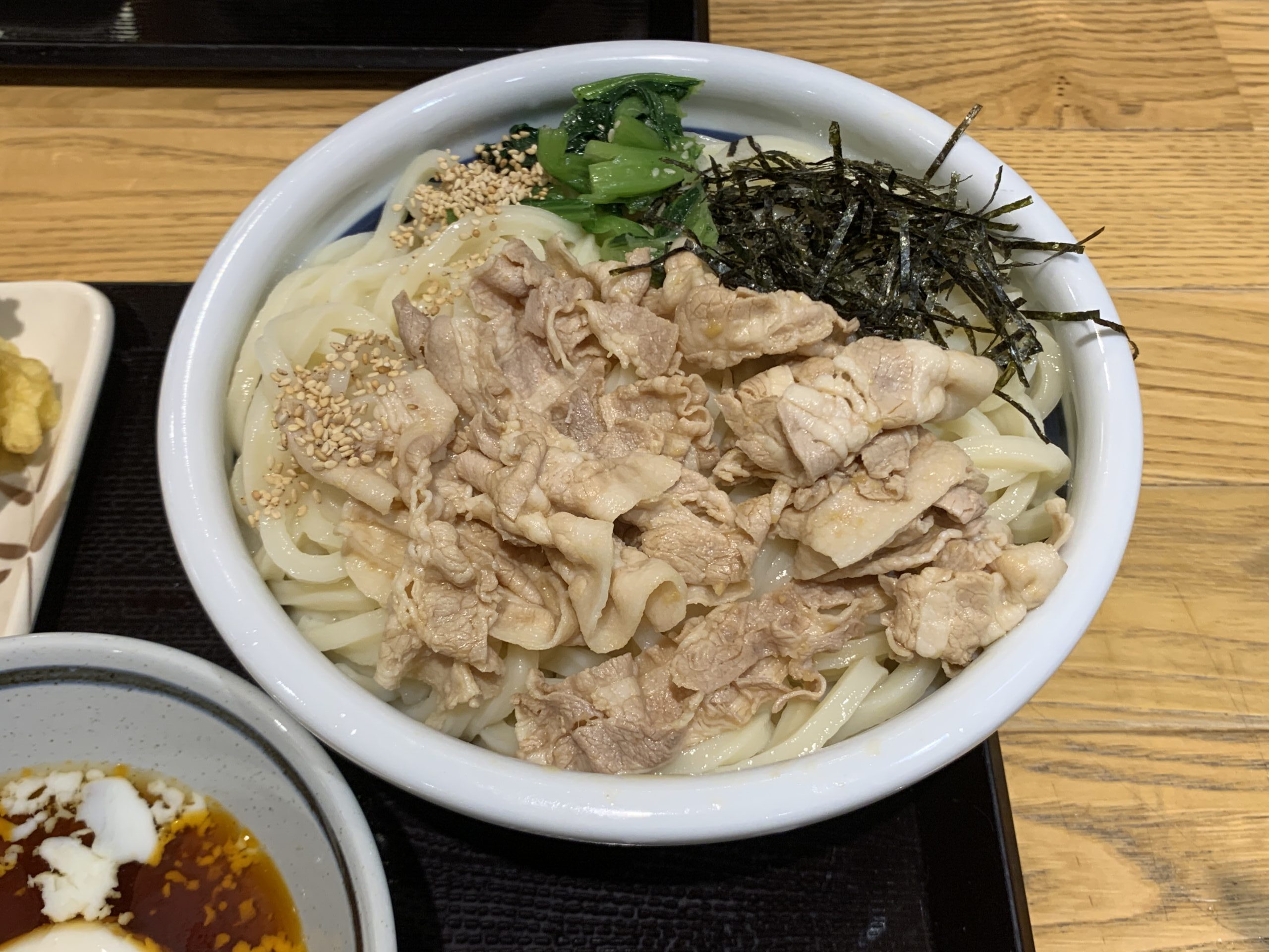 丸亀製麺 旨辛豚つけ汁うどん