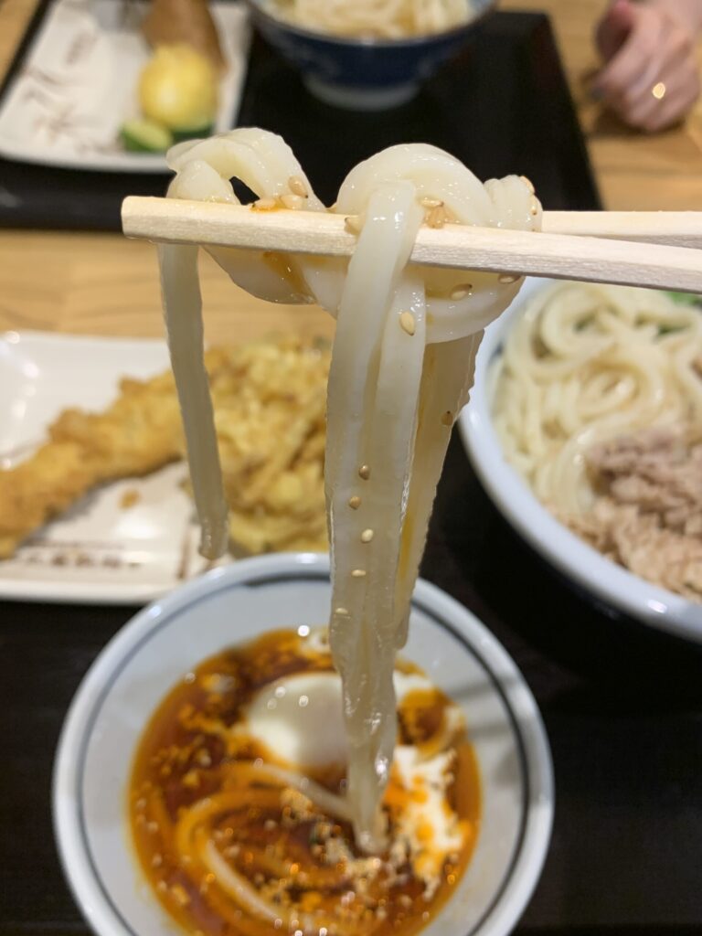 丸亀製麺 旨辛豚つけ汁うどん