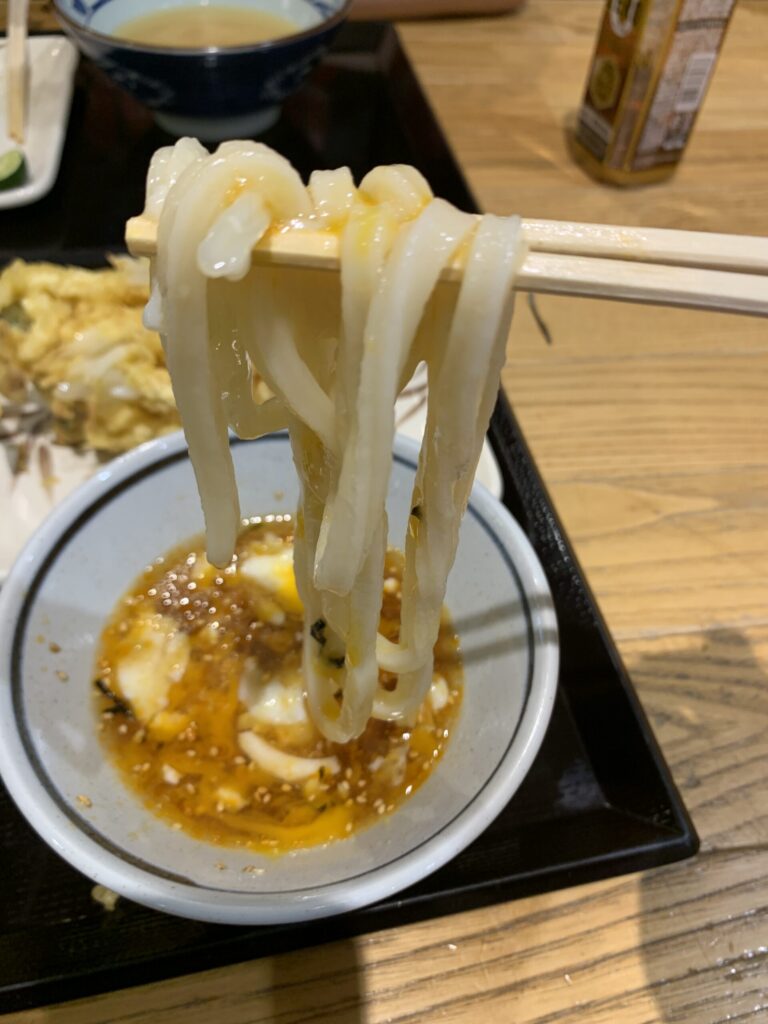 丸亀製麺 旨辛豚つけ汁うどん
